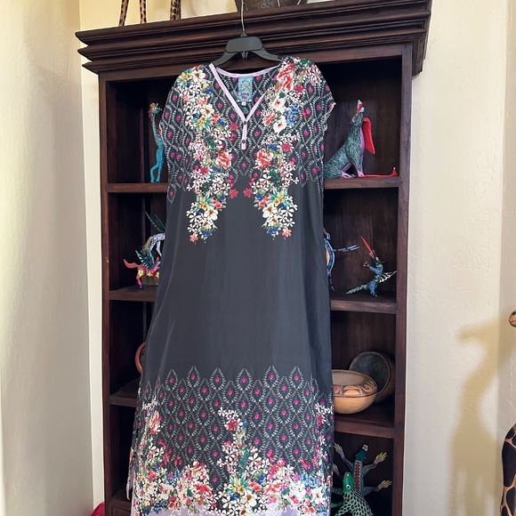 Johnny Was Mystic Silk Dress with Slip $390 (NWOT) - Picture 6 of 8